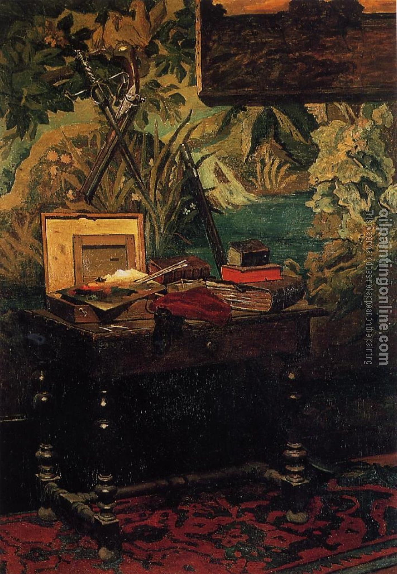 Monet, Claude Oscar - Corner of a Studio